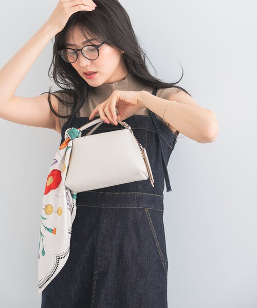 URBAN RESEARCH ROSSO（アーバンリサーチロッソ）の「GIANNI CHIARINI　ALIFA（ショルダーバッグ・レディース・MARBLE/NERO/ACERBO・-）」の5枚目の写真