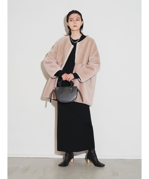 新品未使用ELENDEEK WOOL BOA REVERSIBLE SCT ELENDEEK（エレンディーク）の「WOOL BOA REVERSIBLE SCT