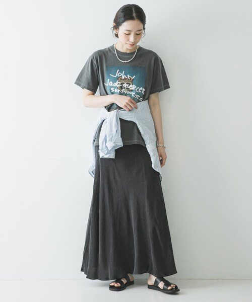 URBAN RESEARCH(アーバンリサーチ)の「『別注』J.J.Mercer×URBAN RESEARCH PHOTO PRINT T-SHIRTS(Tシャツ/カットソー・レディース・WHITE/CHARCOAL/BROWN・M)」の13枚目の写真