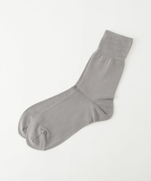 ROPE'（ロペ）の「シルクソックス（ソックス/靴下・レディース・ブラック/グレー/オフホワイト・F）」の3枚目の写真