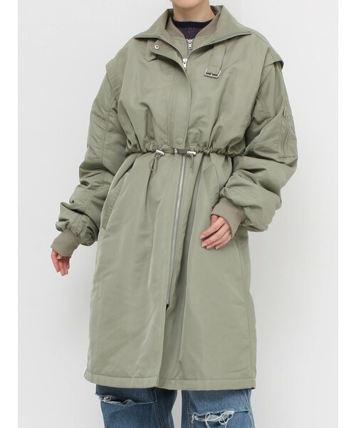 EVRIS（エヴリス）の「2WAYロングコート（MA-1）」 - WEAR