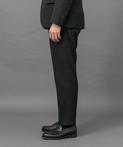 URBAN RESEARCH DOORS(アーバンリサーチドアーズ)の「LIFE STYLE TAILOR ブラッシュドツイルストレッチパンツ(スラックス・メンズ・BLACK/BRN KHAKI/GRAY・S/M/L/XL)」の13枚目の写真