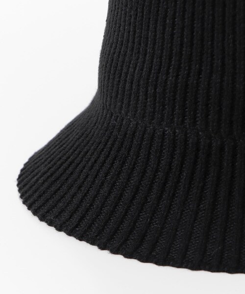 SENSE OF PLACE by URBAN RESEARCH（センスオブプレイスバイアーバンリサーチ）の「ニットバケットハット（ハット・レディース・BLACK/IVORY・one）」の11枚目の写真