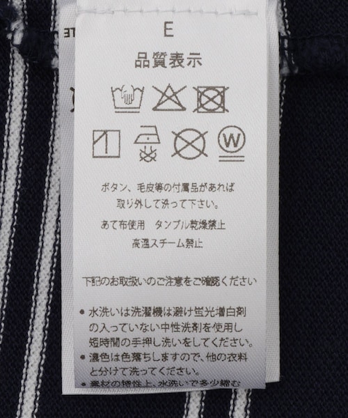 ADAM ET ROPE'(アダムエロペ)の「【Sporty&Rich(スポーティー アンド リッチ)】Signature Logo Polo(ポロシャツ・レディース・ネイビー・S)」の9枚目の写真