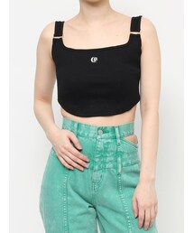 EVRIS | ワンポイントイレヘムビスチェ(キャミソール)