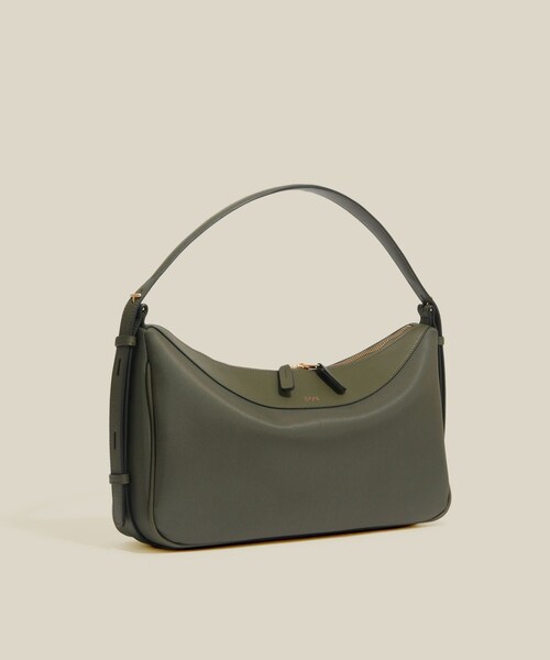 ROPE'(ロペ)の「【E'POR】C BAG Medium【撥水】【超軽量】(ハンドバッグ・レディース・ブラック/オフホワイト/カーキ・F)」の5枚目の写真