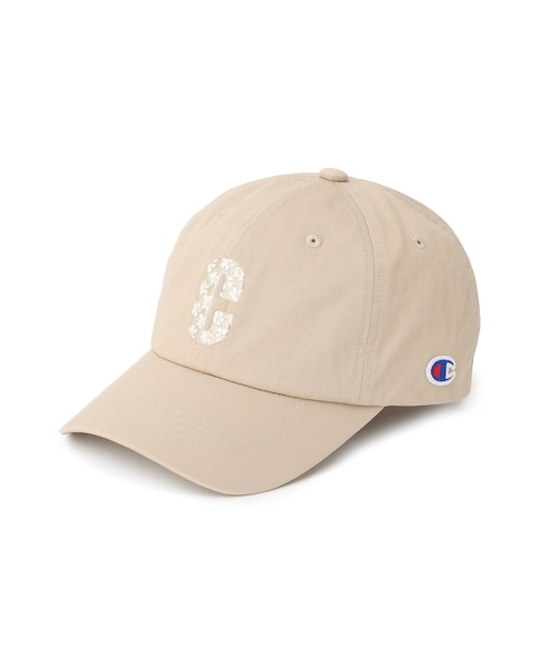 ROPE' PICNIC(ロペピクニック)の「【Champion/チャンピオン別注】フラワーロゴローキャップ(キャップ・レディース・ブラック/ベージュ・F)」の3枚目の写真