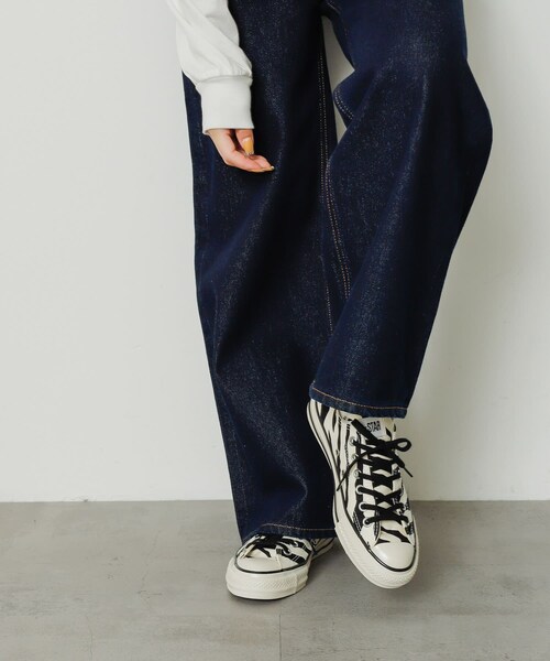 SENSE OF PLACE by URBAN RESEARCH(センスオブプレイスバイアーバンリサーチ)の「『WEB限定』CONVERSEALL ALL STAR US ZEBRA OX(スニーカー・レディース・WHITE・22.5/23.5/24.5)」の9枚目の写真