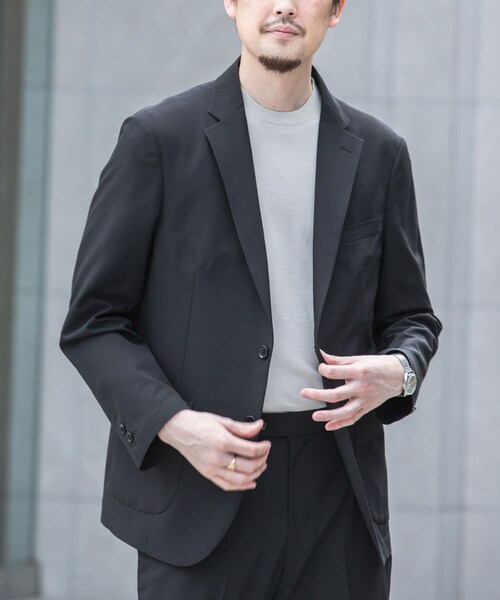 URBAN RESEARCH DOORS（アーバンリサーチドアーズ）の「『イージーケア』LIFE STYLE TAILOR　4WAYストレッチライトコンフォータブルJK（その他アウター・メンズ・MOCHA/NAVY/BLACK・S/M/L/XL）」の6枚目の写真