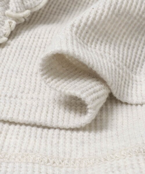URBAN RESEARCH（アーバンリサーチ）の「crinkle crinkle crinkle　SHIRRING GATHER CAMI（キャミソール・レディース・IVORY/BLACK・Free）」の12枚目の写真