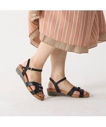 ing（イング）の「イング ing ローヒールウエッジサンダル （サンダル）」