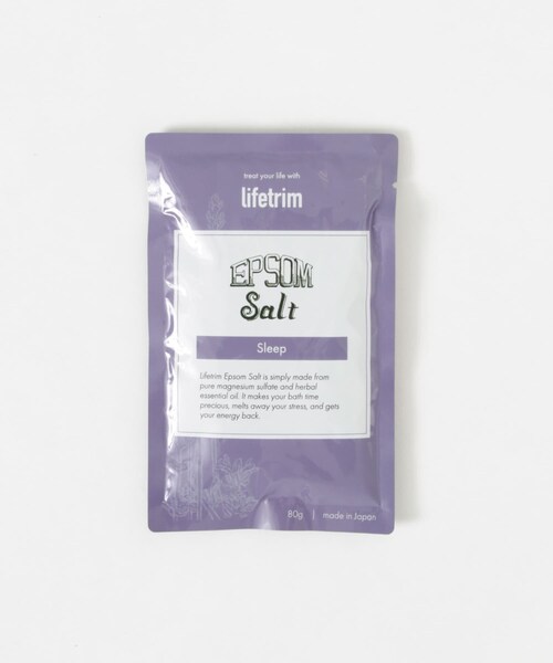 URBAN RESEARCH（アーバンリサーチ）の「Lifetrim　エプソムソルト スリープ 80g（コスメキット/ギフトセット・メンズ・-・0）」の3枚目の写真