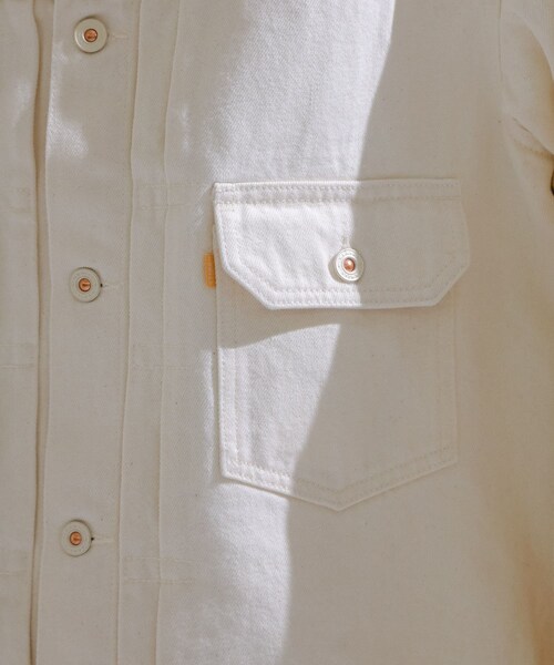 URBAN RESEARCH（アーバンリサーチ）の「HERILL　HL Denim XX Jacket（デニムジャケット・メンズ・Blk vint/Natural・1/2/3）」の5枚目の写真