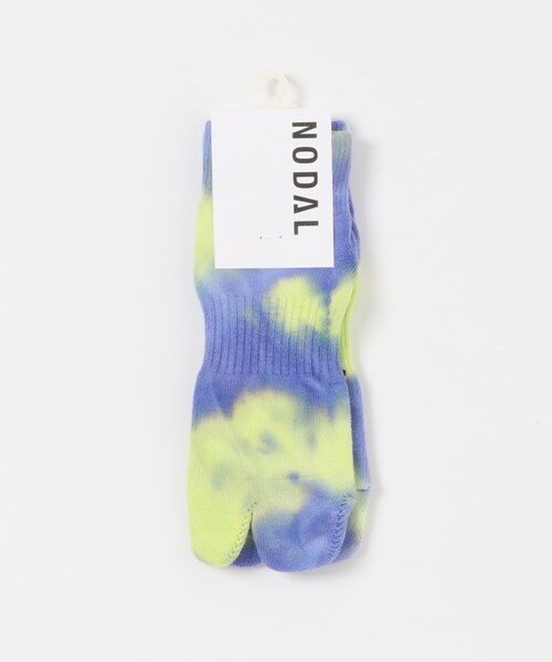 EKAL（エカル）の「NODAL　TIE DYE SOCKS（その他アンダーウェア/インナー・メンズ・SODA KHGRY/OR PINK/PPL YEL/NVY GRN/PNK NVY/YEL CCL/BLU NVY/L GRY CCL/CML CREAM/ORG BLU/L GRY GRN/L BLU RED・One）」の8枚目の写真