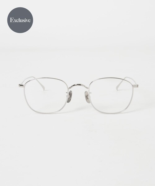 URBAN RESEARCH(アーバンリサーチ)の「『別注』KANEKO OPTICAL×URBAN RESEARCH URA-8(メガネ・メンズ・SI×クリア/WG×クリア/WG×RS-01/SI×RS-02・-)」の1枚目の写真