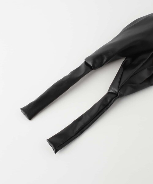 SMELLY（スメリー）の「エコレザーワイヤーヘアターバン（ヘアバンド・レディース・BLK/BRN・-）」の7枚目の写真