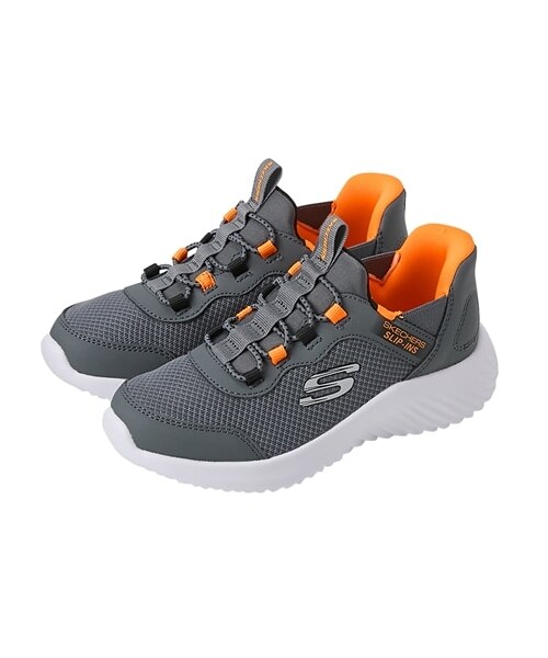 nissen（ニッセン）の「【SKECHERS（スケッチャーズ）】スニーカー Slip-ins BOUNDER スリップインズ（男の子　女の子）（スニーカー・メンズ・ブラック×ブラック/ブラック×グレー/チャコール/ネイビー/レッド・18.0cm/19.0cm/20.0cm/21.0cm/22.0cm/23.0cm）」の20枚目の写真