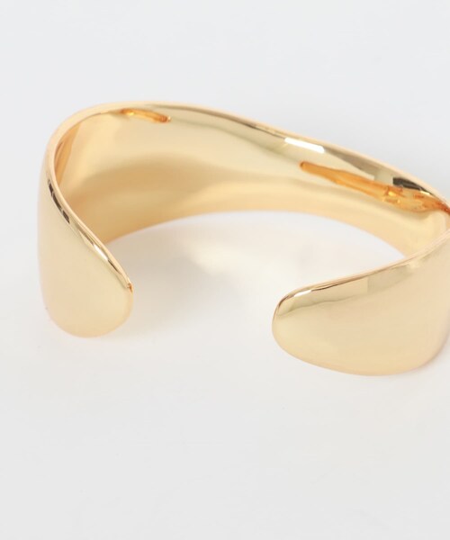 URBAN RESEARCH ROSSO（アーバンリサーチロッソ）の「Favorible　Curvy bangle（ブレスレット・レディース・GOLD・Free）」の6枚目の写真