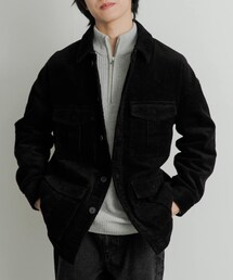 SENSE OF PLACE by URBAN RESEARCH | 『セットアップ対応』 ヘビーコーデュロイBDUジャケット(ミリタリージャケット)