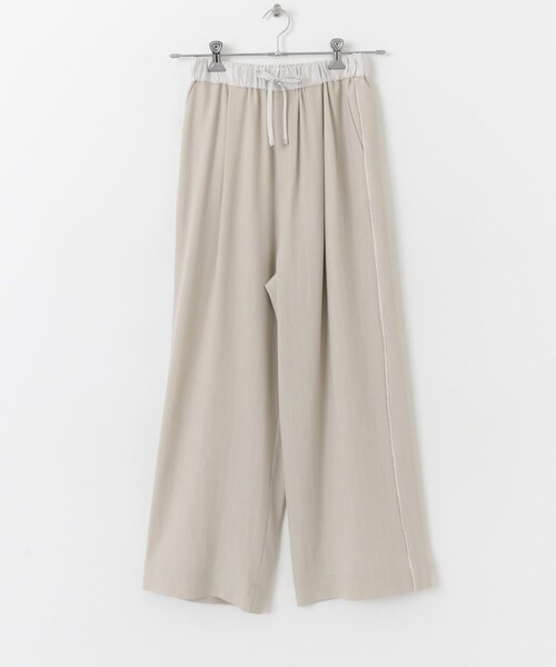 URBAN RESEARCH ROSSO（アーバンリサーチロッソ）の「ピンストライプイージーパンツ（その他パンツ・レディース・L.BEIGE/CHARCOAL・FREE）」の5枚目の写真