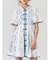 PAMEO POSE | Macau Lace Mini Dress(ワンピース)