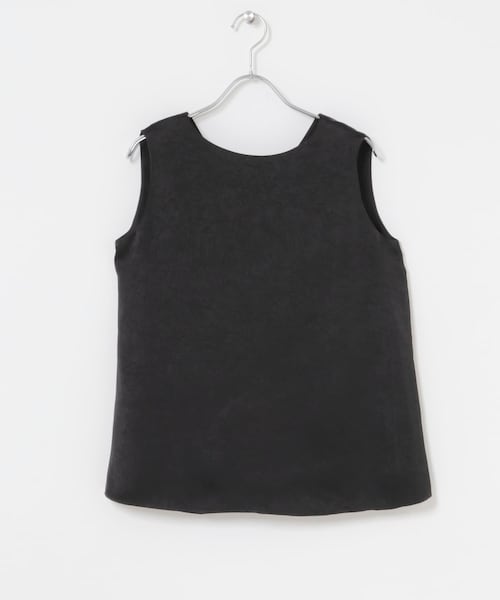 URBAN RESEARCH ROSSO（アーバンリサーチロッソ）の「2WAYネックサテンブラウス（シャツ/ブラウス・レディース・OFF WHITE/BLACK・Free）」の2枚目の写真