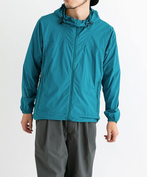 EKAL（エカル）の「『撥水』アクティブライトシェルジャケット（テーラードジャケット・メンズ・BLACK/TURQUOISE・M/L）」の21枚目の写真