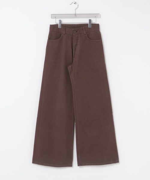 URBAN RESEARCH（アーバンリサーチ）の「BASERANGE　TAJO PANTS WIDE（その他パンツ・レディース・CATA BROWN・XS/S）」の3枚目の写真
