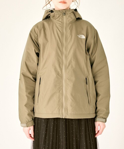 ROPE' PICNIC（ロペピクニック）の「【THE NORTH FACE/ザ・ノース・フェイス】Compact Nomad Jacket（ブルゾン・レディース・ブラック/ベージュ系・M）」の16枚目の写真
