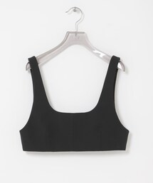 new basic　HIGH TWIST WOOL BUSTIER