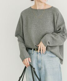 ITEMS URBANRESEARCH（アイテムズ アーバンリサーチ）の「『洗濯可』クルーネックラグランニット（ニット/セーター）」