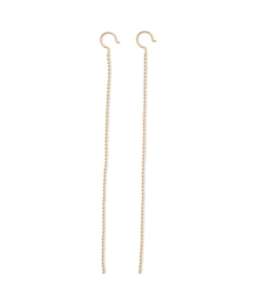 ADAM ET ROPE'(アダムエロペ)の「【公式サイト限定】【Rieuk(リューク)】Thinest Moon Tesrs Earrings(イヤリング・レディース・ゴールド・F)」の4枚目の写真