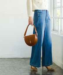 Maison INNESS | ＜2月20日午前11時販売開始＞【i Deni】6.7ozデニムバギーパンツ（はっ水）＜大きいサイズ有＞(デニムパンツ)