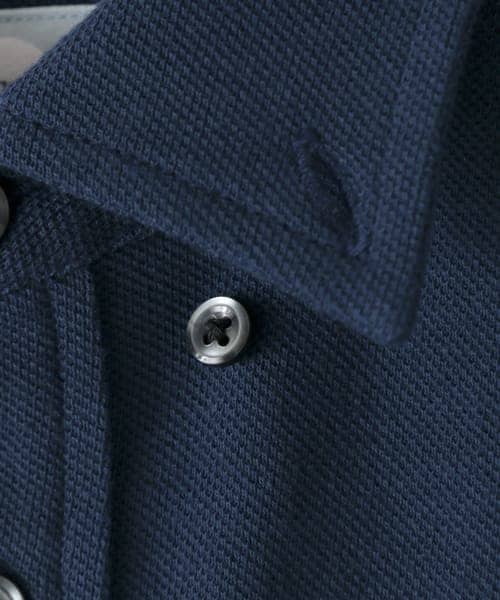 ITEMS URBANRESEARCH（アイテムズ アーバンリサーチ）の「東北コットンポロシャツ∴（ポロシャツ・レディース・ORG/WHT/NVY・XS/S/M）」の8枚目の写真