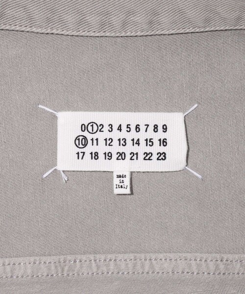 ADAM ET ROPE'（アダムエロペ）の「【Maison Margiela/メゾン マルジェラ】DENIM JKT JPN LIMITED（デニムジャケット・メンズ・ライトグレー・46/48）」の12枚目の写真