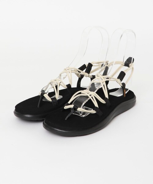 SENSE OF PLACE by URBAN RESEARCH(センスオブプレイスバイアーバンリサーチ)の「TEVA VOYA INFINITY(サンダル・レディース・WHITE/BLACK・23/24)」の4枚目の写真