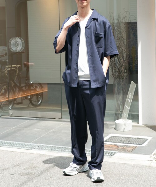 URBAN RESEARCH DOORS(アーバンリサーチドアーズ)の「FORK&SPOON COOL FIBERイージーパンツ(その他パンツ・メンズ・BROWN/NAVY・4/5)」の17枚目の写真