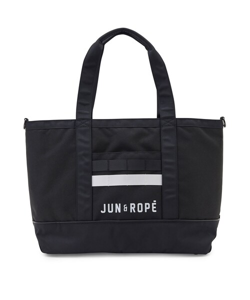 ROPE'（ロペ）の「ロゴ入りBIGトートバッグ（トートバッグ・レディース・ブラック/ホワイト/ライトグリーン・F）」の2枚目の写真