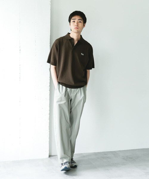 URBAN RESEARCH DOORS(アーバンリサーチドアーズ)の「『別注』PENNEYS×DOORS THE FOX ハイゲージ ニットポロ(ニット/セーター・メンズ・L.GRAY/BROWN/NAVY・M/L)」の17枚目の写真