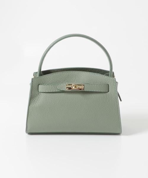 URBAN RESEARCH ROSSO（アーバンリサーチロッソ）の「AULENTTI　キーベルト付きミニハンドBAG（ハンドバッグ・レディース・MENTA/NERO・-）」の14枚目の写真