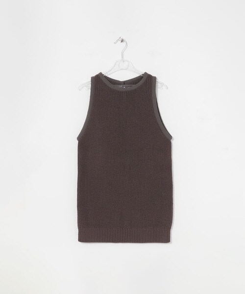 LAATO（ラート）の「knit tank（ニット/セーター・レディース・スモーク/クリーム・Free）」の3枚目の写真