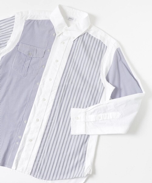 THE GOODLAND MARKET（ザグッドランドマーケット）の「SREU　SREU-Transposed Shirts（シャツ/ブラウス・レディース・BLUxWT2/WTxST 1/WTxST 2/BLUxWT1・2）」の20枚目の写真