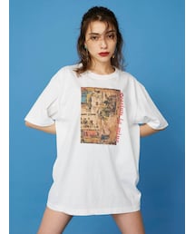 EVRIS | フロントグラフィックBIG Tシャツ(Tシャツ/カットソー)