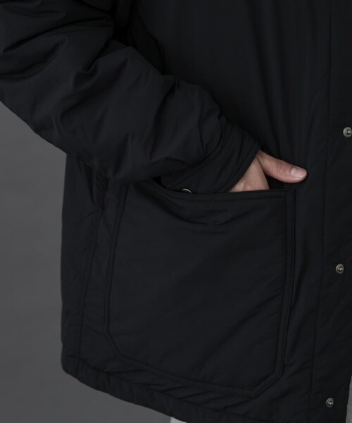 URBAN RESEARCH DOORS(アーバンリサーチドアーズ)の「FORK&SPOON SORONAリバーシブルブルゾン(ブルゾン・メンズ・BLACK/KHAKI/BEIGE・4/5)」の11枚目の写真