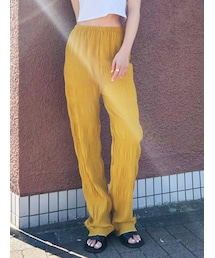 EMODA | シャーリングラフパンツ(その他パンツ)