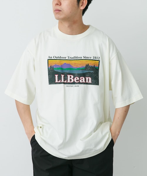 URBAN RESEARCH DOORS(アーバンリサーチドアーズ)の「L.L.Bean JAPAN EDITION SHORT-SLEEVE KATAHDIN LOGO T-SHIRTS(Tシャツ/カットソー・メンズ・OFF WHITE/BIRCH/LEMON/LIME/CHARCOAL・M/L/XL)」の5枚目の写真