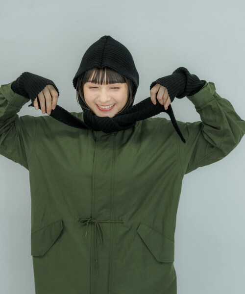 SMELLY（スメリー）の「リブアームウォーマー（ベルト・レディース・BEG/BLK/BLU・-）」の16枚目の写真