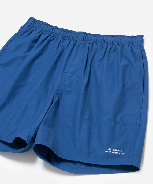 Saturdays NYC（サタデーズ ニューヨークシティ ）の「Talley Swim Short（水着・メンズ・キャメル/ブルー・L/M/S/XL/XS）」の13枚目の写真