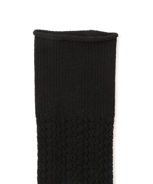 ADAM ET ROPE'（アダムエロペ）の「【CONLEAD（コンリード）】Lace Long（ソックス/靴下・レディース・ブラック/ホワイト/ベージュ系・F）」の15枚目の写真