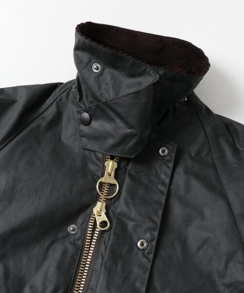 URBAN RESEARCH（アーバンリサーチ）の「Barbour　os wax bedale（テーラードジャケット・レディース・Sage/Black・34）」の12枚目の写真